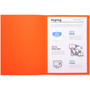 EXACOMPTA SUBCARPETA FOREVER 170 A4 NARANJA 100-PACK 420007E